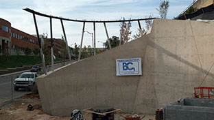 University of Tennessee Lake Loudoun Plaza/Pat Summitt Feature Wall