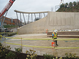 University of Tennessee Lake Loudoun Plaza/Pat Summitt Feature Wall